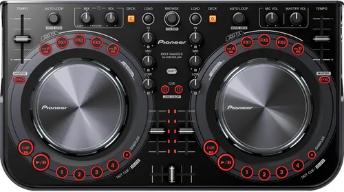 Vista 2 de Pioneer Controlador Pro DJ DJ, negro, 9.50X7.50X19.20 (DDJWEGO2K)