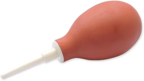 Vista 6 de Rectal Enema Syringe for Gentle Cleansing Enema Bulb Syringe RED