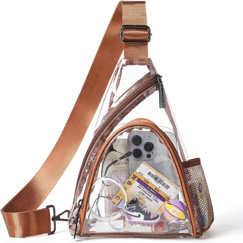 Vista 16 de LATMAP 7L Bolsa de Cintura para Hombres y Mujeres Mochila de Cadera Riñonera Bandolera Bolso de Hombro Cinturón de Viaje Bolso de Mano de PU Cuero