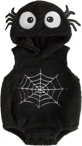 Vista 8 de Baby Halloween Costume Spider Dragon Bat Costume for Boys Girls Dargon negro