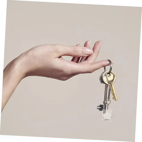 Vista 4 de Toyvian 2 Sets Mechanical Switch Key Wallet for Keys Music Keyboard Metal Keychain Plastic Metal Key Chain Key