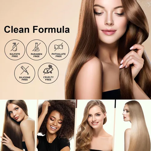 Vista 7 de Batana - Champú de romero para cabello adelgazante, champú fortalecedor de biotina para hombres y mujeres, cuidado nutritivo del cuero cabelludo