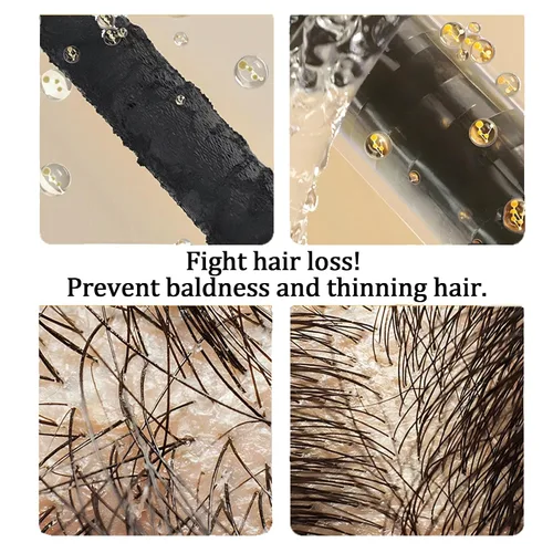 Vista 5 de Dr.Healdy - Champú de aceite de batana para el crecimiento del cabello, contra la pérdida de cabello e hidrata, reduce la rotura, fórmula sin