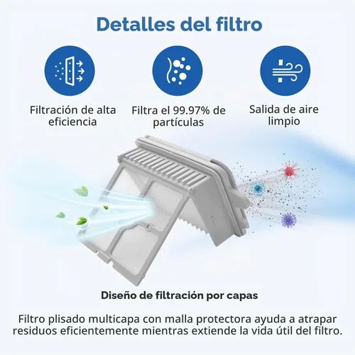 Vista 4 de Cepillo de rodillo F25 GT compatible con Roborock F25 Ultra, F25 XT