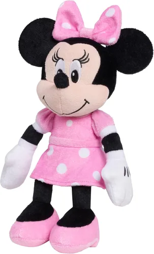Vista 3 de Disney Junior Mickey Mouse Bean - Peluche de Minnie Mouse Regalos navideños, regalos y juguetes para niños a partir de 2 años Just Play