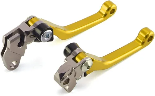 Vista 18 de Palancas de freno de embrague plegables para motocicleta CNC Billet Pivot para CRF250R CRF450R 07-19 CRF450RX 17-19 CRF250RX 2019 CRF 250R 450R Negro