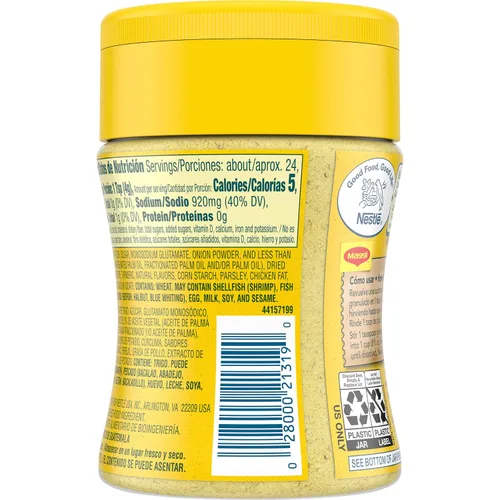 Vista 5 de Maggi Caldo de sabor a pollo granulado, 3.5 oz