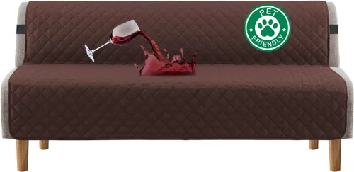 Vista 40 de Turquoize Funda 100 % impermeable para sillón de ala, protector de sofá, triple antideslizante, protector de muebles para mascotas, niños, perros