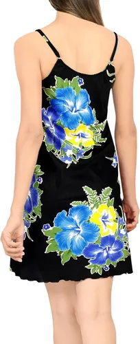 Vista 4 de LA LEELA Camisones de tirantes delgados para mujer