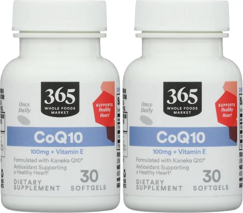 Vista 9 de 365 by Whole Foods Market, Co Q10 100 Mg, 30 cápsulas blandas