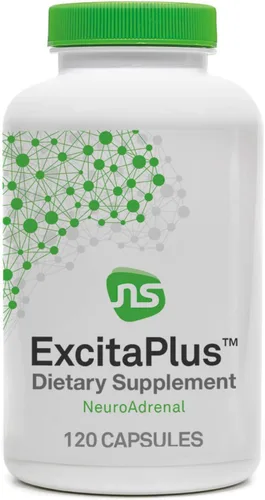 Vista 8 de Neuroscience ExcitaPlus - Suplementos de apoyo suprarrenal para el apoyo a la salud del cortisol con L-tirosina, rodiola y vitaminas B, promueve