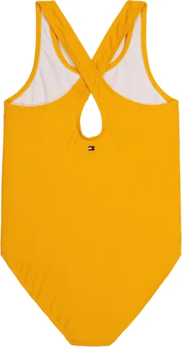Vista 2 de Tommy Hilfiger Girls' One-Piece Swimsuit with UPF 50+ Sun Protection