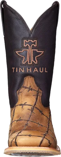 Vista 2 de Tin Haul Zapatos Bob Wire Western Botas para hombre