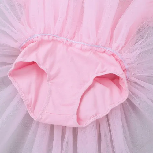 Vista 5 de iiniim - Vestido de ballet con tutú para niña