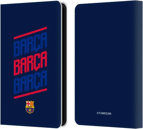 Vista 18 de Head Case Designs Funda de piel con licencia oficial del FC Barcelona Barca Crest Graphics compatible con Kindle Paperwhite 5 (2021)