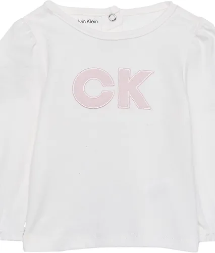 Vista 2 de Calvin Klein Conjunto de pantalones de 3 piezas para bebé niña