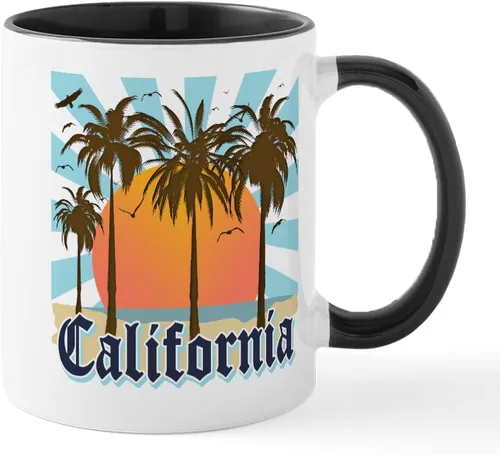 Vista 31 de CafePress Taza de café de cerámica de 11 oz (11.0 fl oz) de San Francisco Blanco - Taza San Francisco