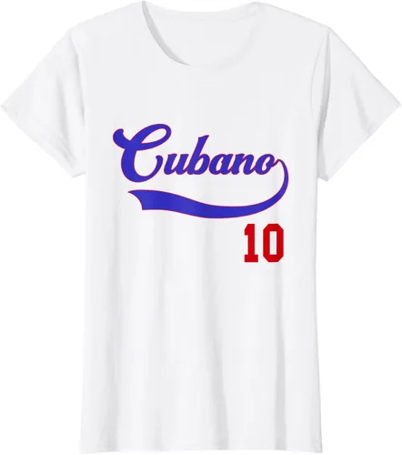 Vista 13 de Camiseta de hombre Cubano de Béisbol con argot Asere Cubano Cuba, Blanco, S