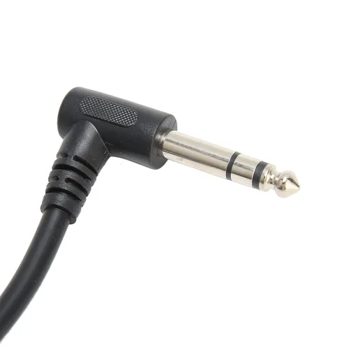 Vista 8 de Goshyda Cable de 1/4 de pulgada a DIN de 5 pines, 90 grados 0.250 in macho a MIDI 5pin macho TRS cable de audio estéreo para altavoz, amplificador