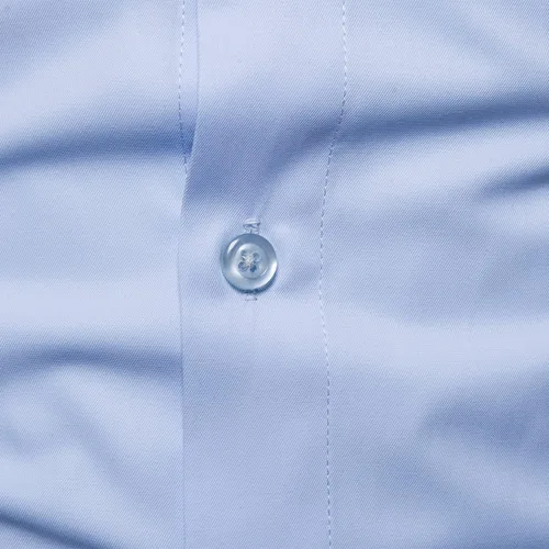 Vista 3 de Camisas de vestir de manga corta para hombre, camisas casuales de algodón con botones