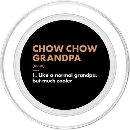 Vista 2 de Dog Chow Chow Grandpa Definition PopSockets MagSafe PopGrip for iPhone