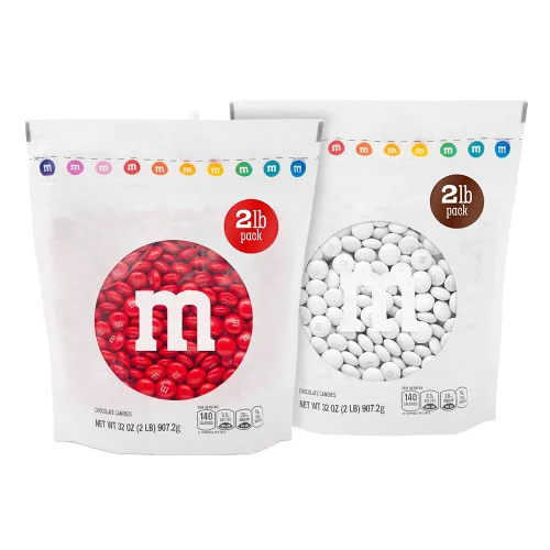 Vista 15 de M&M'S - Juego de recuerdos de fiesta de chocolate de graduación, 30 paquetes de 0.75 onzas, dulces M&M'S® de la clase 2026 con sombrero
