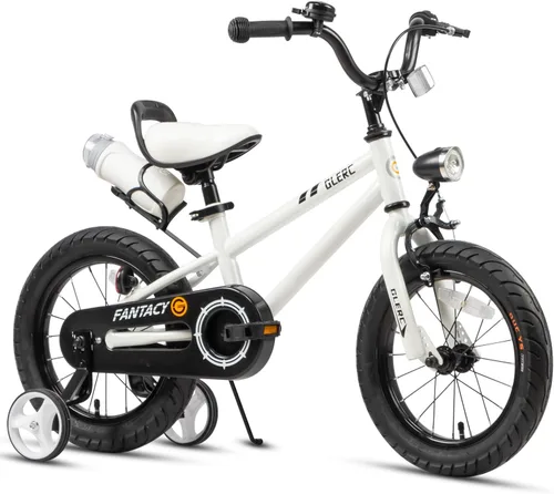 Vista 16 de Glerc Fantacy Kids Bike, 12-20 Inch Children Bicycle for 2-13 Years Old Boys Girls, Kids Bicycle with Water Bottle Holder & Headlight & Training