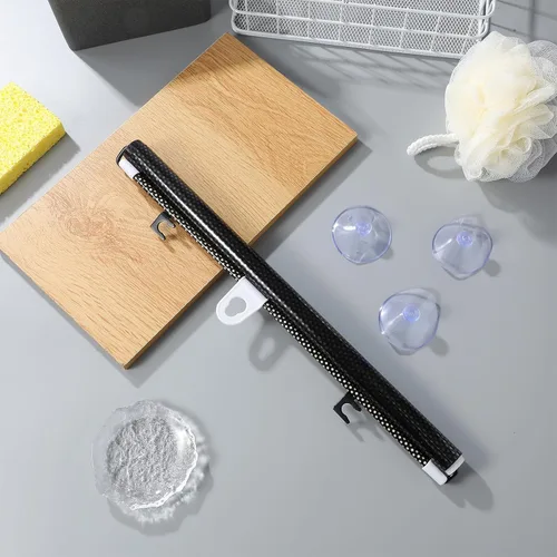 Vista 6 de Artibetter Persianas opacas para filtrar la luz, sin taladro, con 3 ventosas, persianas enrollables portátiles temporales para el hogar, oficina