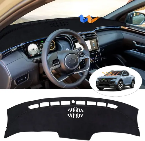 Vista 21 de CARTIST Cubierta de Tablero de Ajuste Personalizado para Chevy Chevrolet Silverado/GMC Sierra 1500 2014-2018, Silverado/GMC Sierra 2500HD 3500HD