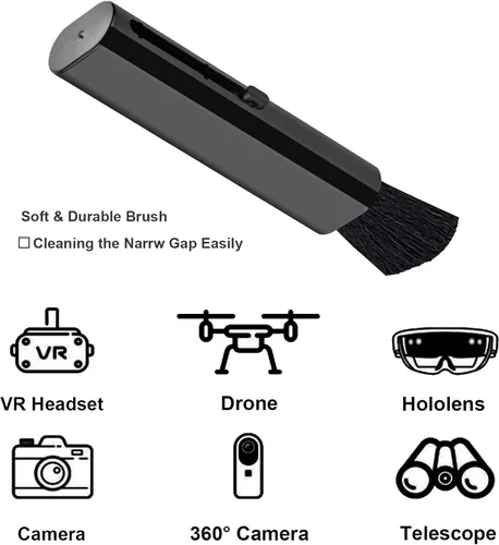 Vista 6 de Silicone Controller Grip for Quest 2 Accessories with VR Headset Lens Cleaning Pen Thumb Button CapProtective Lens Cover Silicone Face Cover Sweat