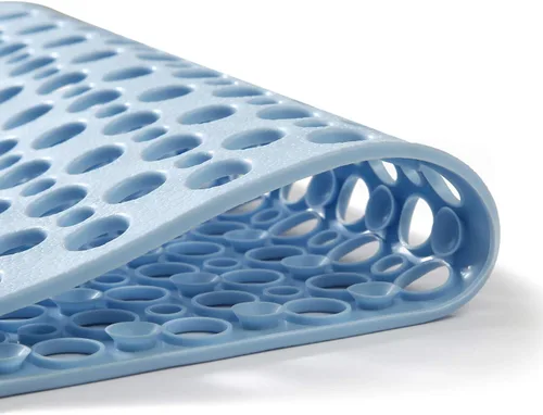 Vista 25 de Tapete antideslizante para tina, extra suave, elastómero termoplástico, para niños, lavable a máquina
