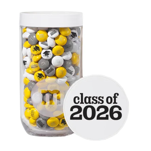 Vista 7 de M&M'S - Juego de recuerdos de fiesta de chocolate de graduación, 30 paquetes de 0.75 onzas, dulces M&M'S® de la clase 2026 con sombrero