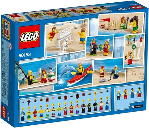 Vista 7 de LEGO City Town People Pack - Fun at The Beach 60153 Kit de construcción (169 piezas)