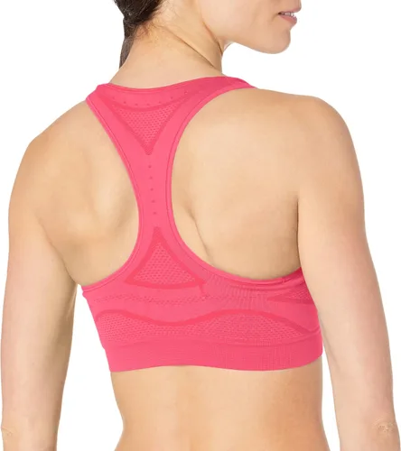 Vista 4 de Seamless Racerback Moderate-Support Sports Bra with CoolDRI Moisture-Wicking