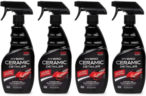 Vista 8 de Stoner Car Care 92303 - Detallador híbrido de cerámica – Tecnología SiO₂ para un brillo sedoso y suave, mejora y protege la pintura exterior hasta 6