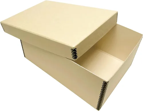 Vista 12 de Lineco Caja de tarjetas fotográficas, almacenamiento de archivo de calidad de museo, sin ácidos con tapa extraíble, almacenamiento a granel