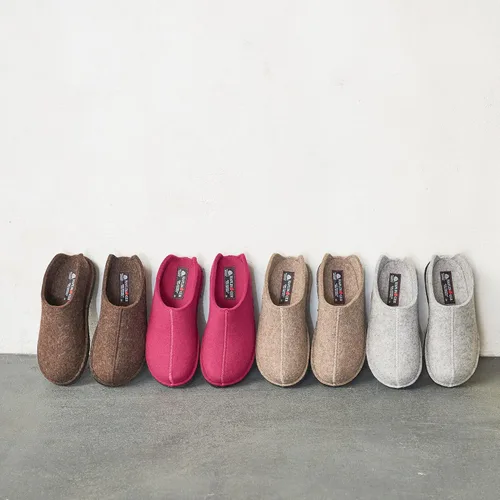 Vista 4 de Zapatillas HAFLINGER para hombre con espalda abierta