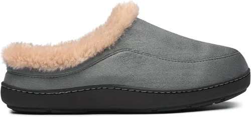 Vista 3 de DREAM PAIRS Pantuflas lavables de piel sintética para hombre, forro cálido y cómodo y suela antideslizante, zapatos de invierno para dormitorio