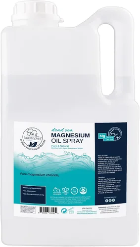 Vista 7 de Natural Elephant Spray de aceite de magnesio del Mar Muerto para uso tópico 100% puro Promueve la relajación y el bienestar