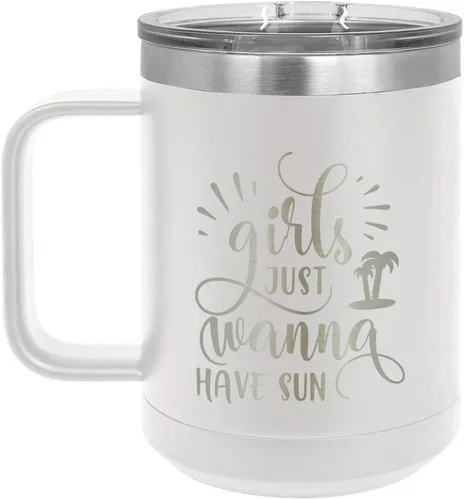 Vista 18 de Taza de café con tapa superior deslizante, con aislamiento para viaje, ideal para regalo de cumpleaños o Navidad de mujeres o hombres