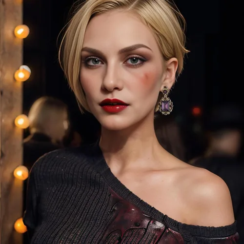 Vista 2 de BriLove Aretes colgantes de estilo victoriano para mujer, impresionantes aretes de corte esmeralda inspirados en cristal brillante para fiesta
