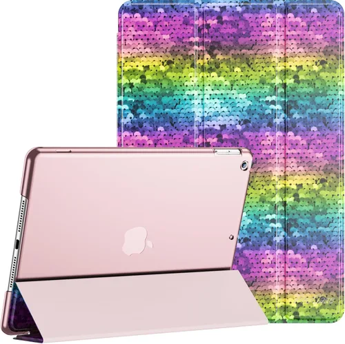 Vista 39 de ProCase Funda para iPad de 9ª/8ª/7ª generación de 10.2 pulgadas (versión 2021/2020/2019), funda 10.2 iPad de 9ª/8ª/7ª generación, funda inteligente