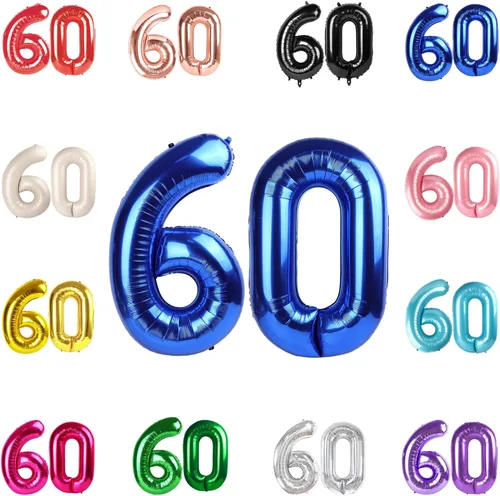 Vista 8 de Globo negro del número 0 de 40 pulgadas – globo número 0, decoraciones