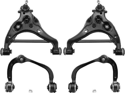 Vista 212 de Detroit Axle - Barras estabilizadoras de brazos de control delanteros 4WD para Ford 2005-2008 F-150 Lincoln Mark LT, 2 brazos de control superiores