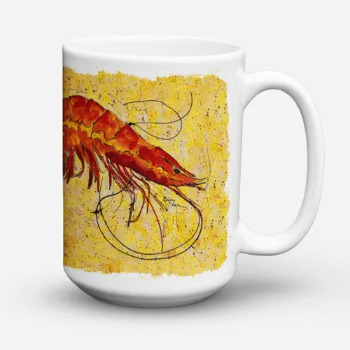 Vista 2 de Caroline's Treasures 8126CM15 - Taza de café de cerámica apta para lavavajillas, apta para microondas, 15 onzas, multicolor