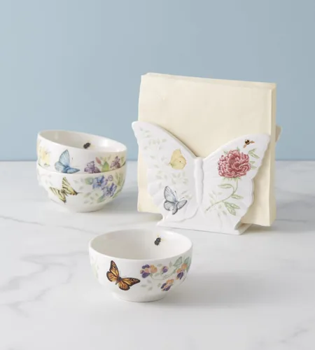 Vista 5 de Lenox 890449 Butterfly Meadow Kitchen - Juego de 3 cuencos pequeños