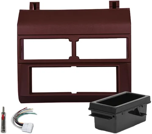 Vista 15 de PIT66 Cubierta de Tablero Kit de Instalación de Tablero Adaptador de Arnés de Cables Compatible con Camiones Chevy GMC 1988-1994 Cubierta de Tablero