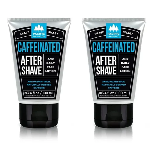 Vista 10 de Loción con cafeína para después de afeitarse marca Pacific Shaving Company, 3 oz, paquete de de 1