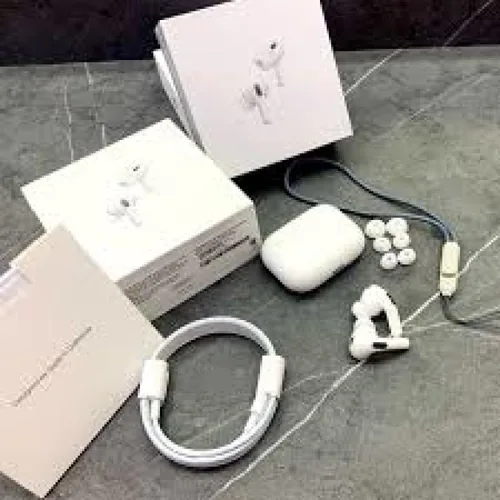 Vista 3 de Audifonos AirPods Pro 2 Control Del Volumen Tactil