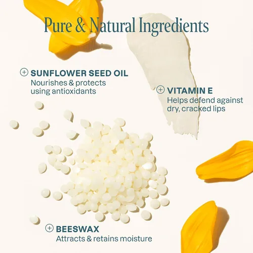 Vista 4 de Cliganic Set de bálsamo labial orgánico (6 sabores) - 100% hidratante natural, hidratante para labios secos y agrietados, regalo de relleno